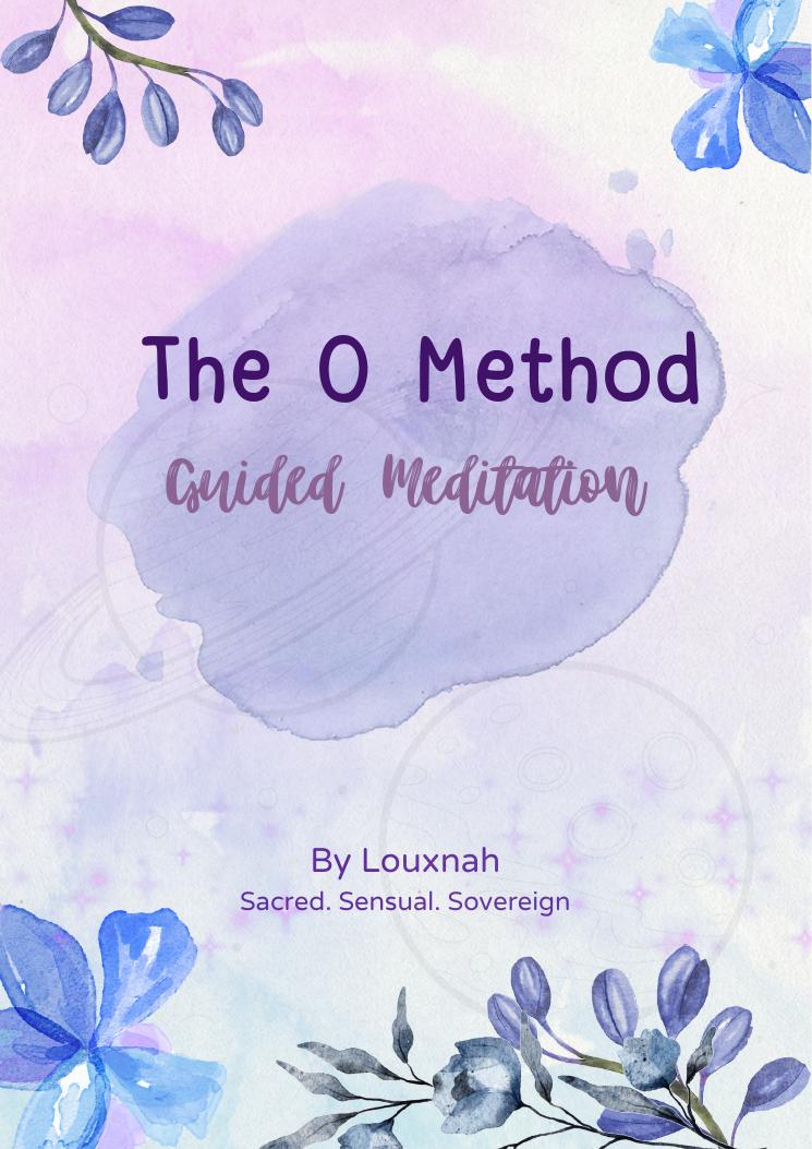 The O Method LOUXNAH digital ritual cover